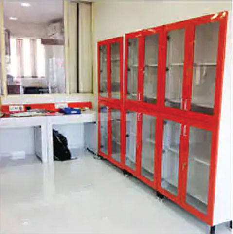  Lab Storage Wall Cupboard