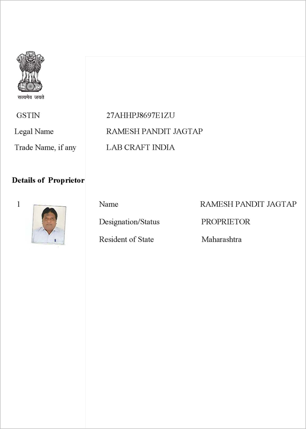 GST Certificate - Page 3
